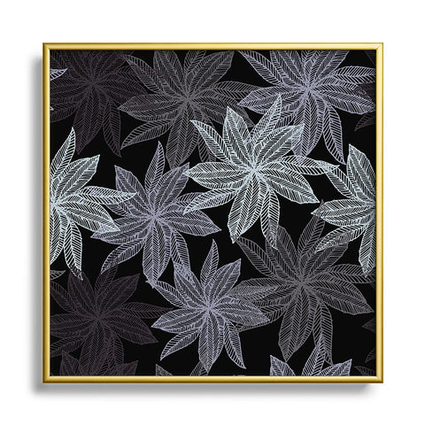 Camilla Foss Flowers Fantasy I Metal Square Framed Art Print