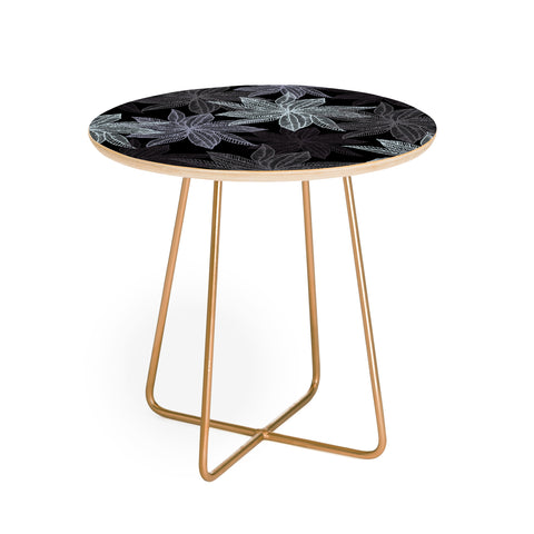 Camilla Foss Flowers Fantasy I Round Side Table