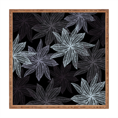 Camilla Foss Flowers Fantasy I Square Tray