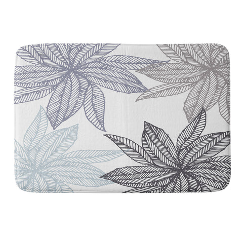 Camilla Foss Flowers Fantasy II Memory Foam Bath Mat