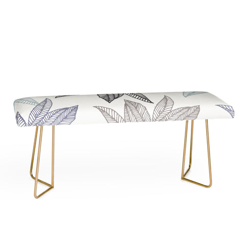 Camilla Foss Flowers Fantasy II Bench