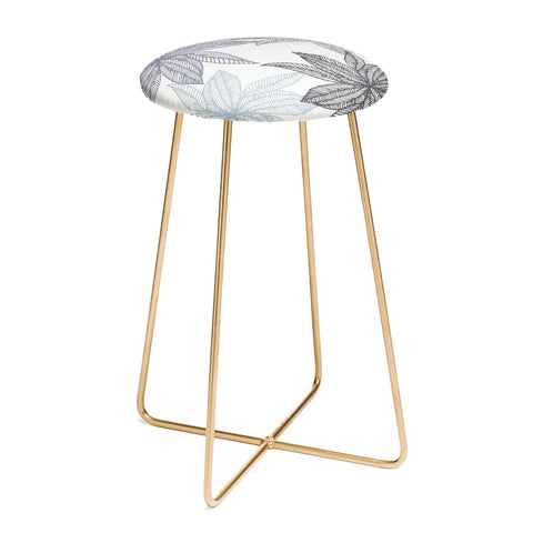 Camilla Foss Flowers Fantasy II Counter Stool