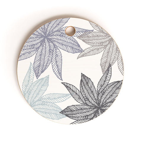 Camilla Foss Flowers Fantasy II Cutting Board Round