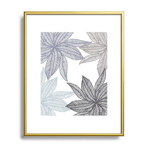 Camilla Foss Flowers Fantasy II Metal Framed Art Print