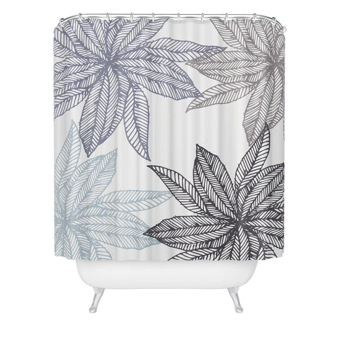 Camilla Foss Flowers Fantasy II Shower Curtain