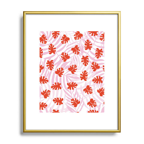 Camilla Foss Happy Holiday Metal Framed Art Print