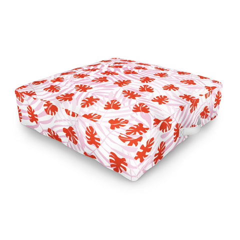 Camilla Foss Happy Holiday Outdoor Floor Cushion