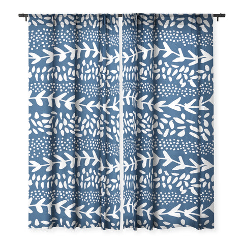 Camilla Foss Harvest Blue Sheer Non Repeat