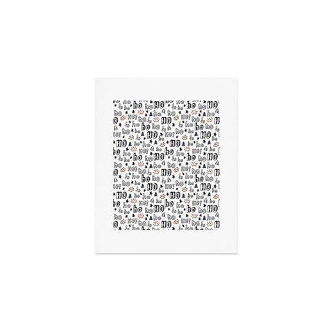 Camilla Foss Ho Ho Art Print