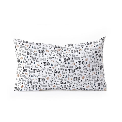 Camilla Foss Ho Ho Oblong Throw Pillow