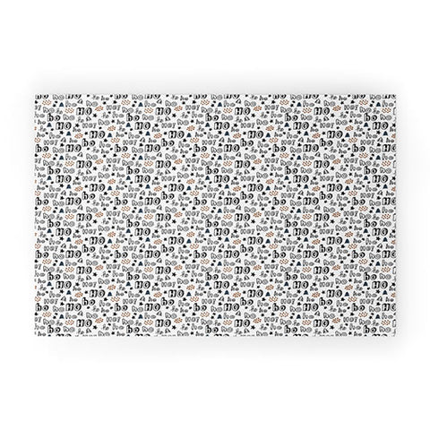 Camilla Foss Ho Ho Welcome Mat