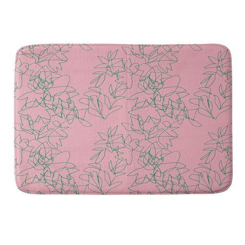 Camilla Foss Ivy Memory Foam Bath Mat