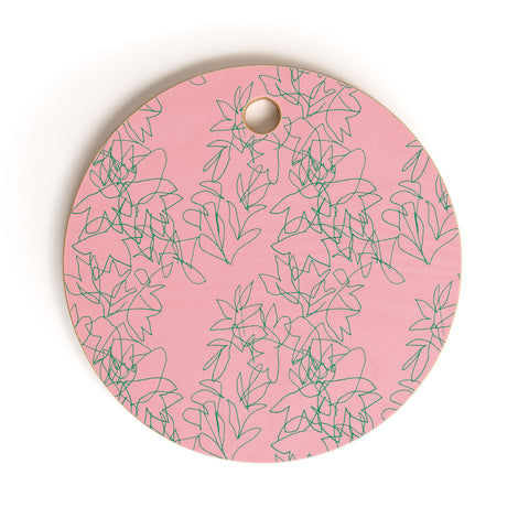 Camilla Foss Ivy Cutting Board Round