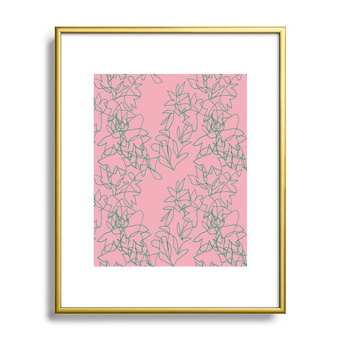 Camilla Foss Ivy Metal Framed Art Print