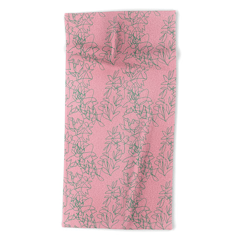 Camilla Foss Ivy Beach Towel