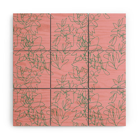 Camilla Foss Ivy Wood Wall Mural