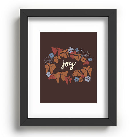 Camilla Foss Joy Foliage Recessed Framing Rectangle