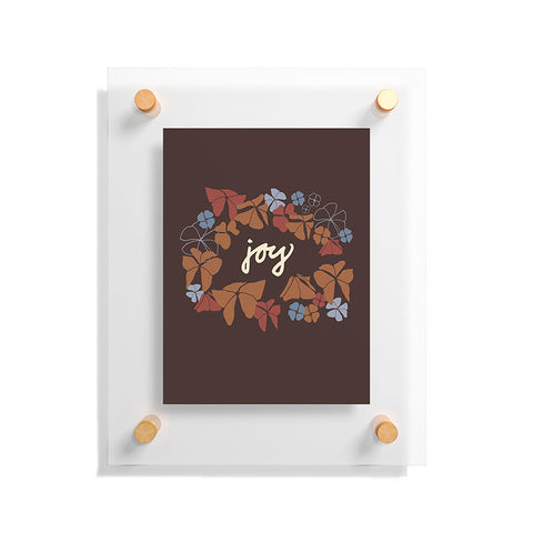 Camilla Foss Joy Foliage Floating Acrylic Print