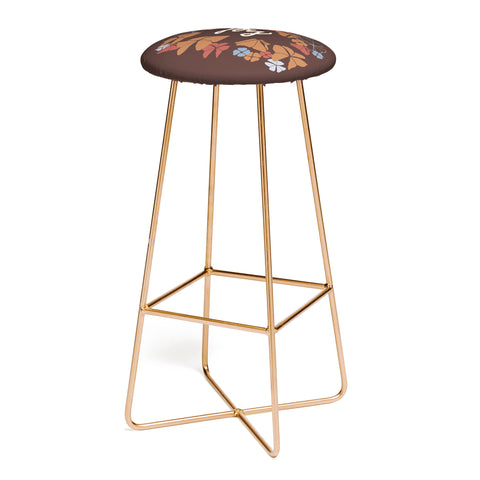 Camilla Foss Joy Foliage Bar Stool