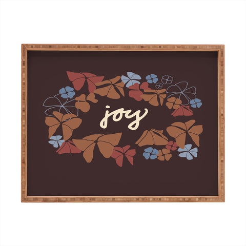 Camilla Foss Joy Foliage Rectangular Tray