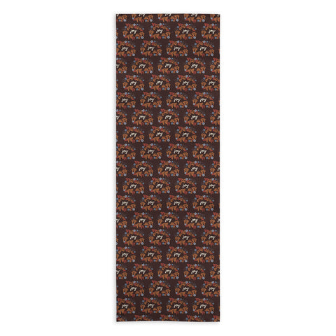 Camilla Foss Joy Foliage Yoga Towel