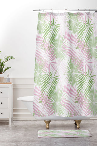 Camilla Foss Light Breeze Shower Curtain And Mat