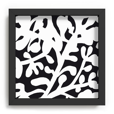 Camilla Foss Lush Rosehip Black White Recessed Framing Square