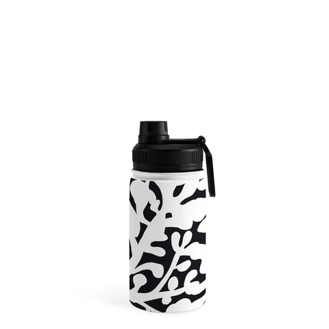 Camilla Foss Lush Rosehip Black White Water Bottle