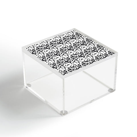 Camilla Foss Lush Rosehip Black White Acrylic Box