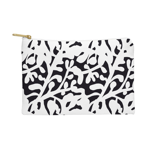 Camilla Foss Lush Rosehip Black White Pouch