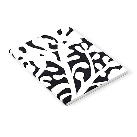 Camilla Foss Lush Rosehip Black White Notebook