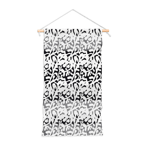 Camilla Foss Lush Rosehip Black White Wall Hanging Portrait