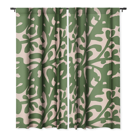 Camilla Foss Lush Rosehip Green Pink Blackout Non Repeat