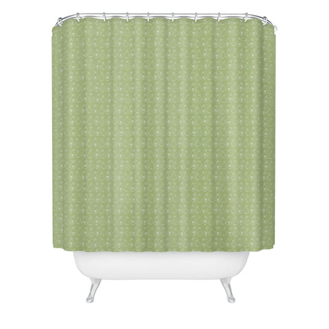 Camilla Foss Rows of pears Shower Curtain
