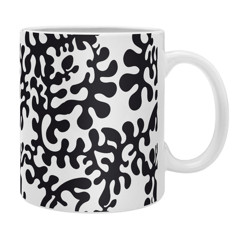 Camilla Foss Shapes Black and White Coffee Mug