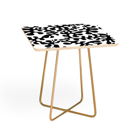 Camilla Foss Shapes Black and White Side Table
