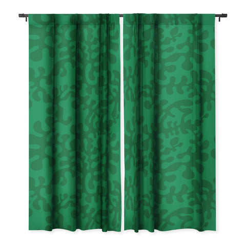 Camilla Foss Shapes Green Blackout Non Repeat