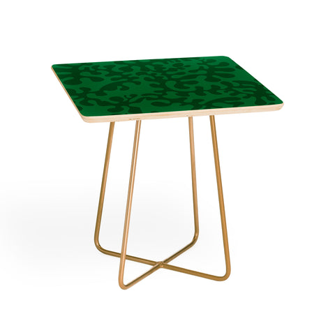 Camilla Foss Shapes Green Side Table
