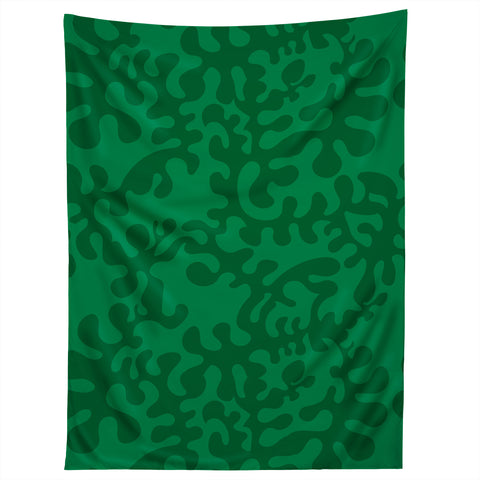 Camilla Foss Shapes Green Tapestry