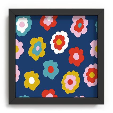 Camilla Foss Simply Flowers Recessed Framing Square