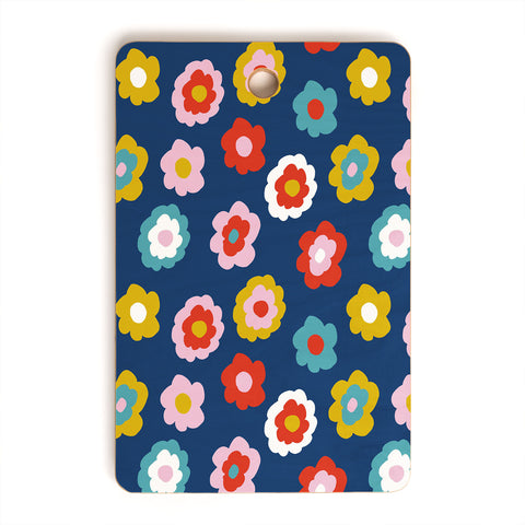 Camilla Foss Simply Flowers Cutting Board Rectangle