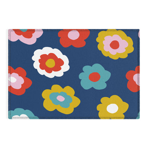 Camilla Foss Simply Flowers Outdoor Rug
