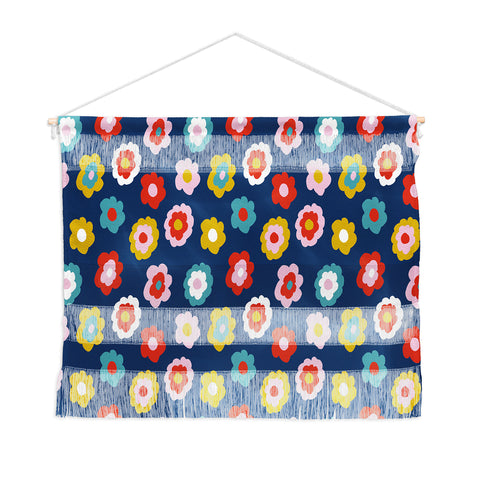 Camilla Foss Simply Flowers Wall Hanging Landscape