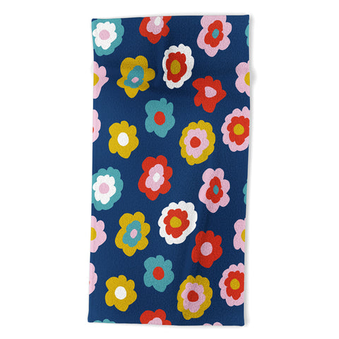 Camilla Foss Simply Flowers Beach Towel