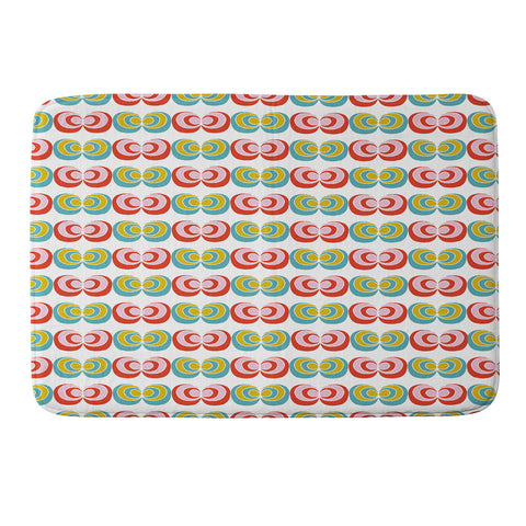 Camilla Foss Swirl Memory Foam Bath Mat