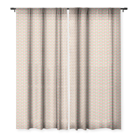 Camilla Foss Swirl Sheer Window Curtain