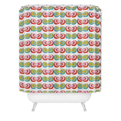 Camilla Foss Swirl Shower Curtain