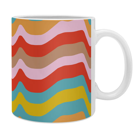 Camilla Foss Wavy Stripes Coffee Mug