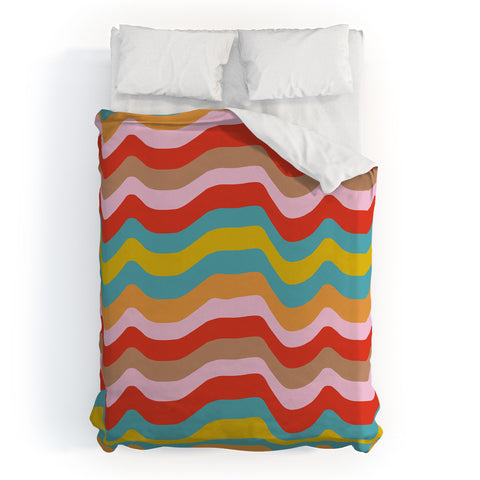 Camilla Foss Wavy Stripes Duvet Cover