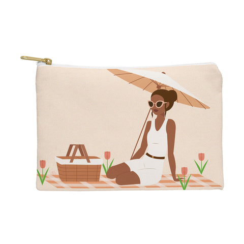camilleallen a private picnic in the spring Pouch